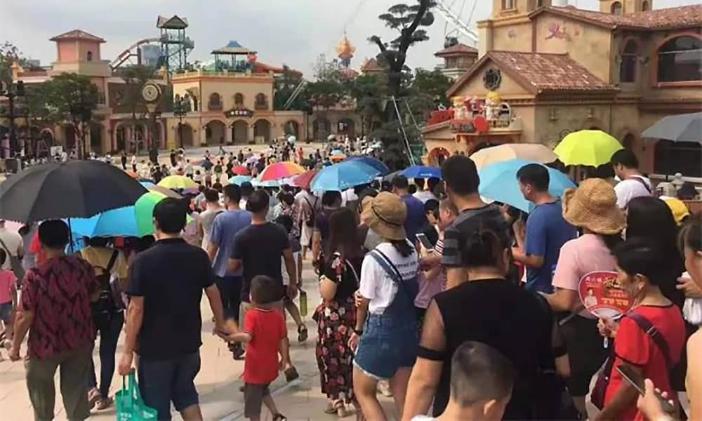 熊猫体育游乐参与打造的欢乐海岸PLUS三天迎客超16万人！